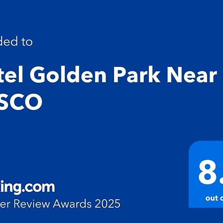 Hotel Golden Park Near Nesco Bombaj Exteriér fotografie